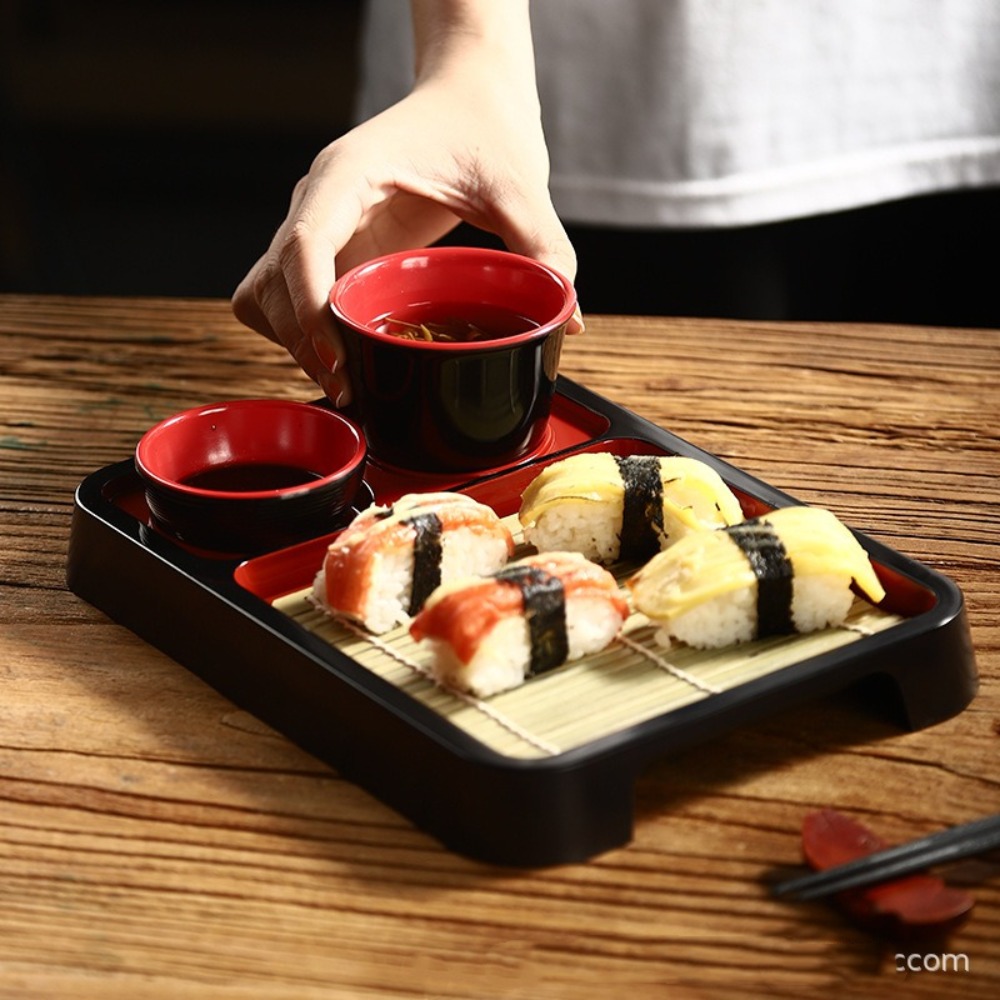 Sushi Mat Bamboo - Японская холодная лапша с бамбуковым ковриком,