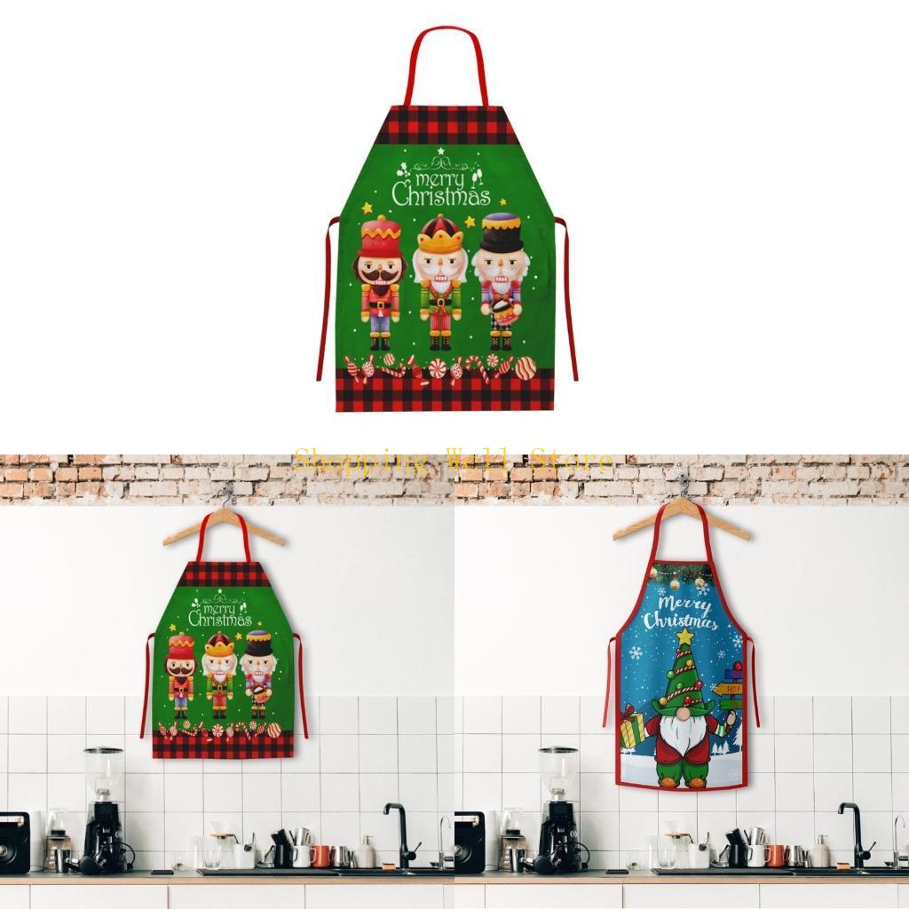Home Cooking Show - KX4B Праздничный рождественский фартук для семейной