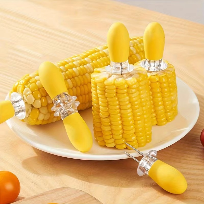 Home Cooking On - 1 пара держателей для кукурузы, держатели