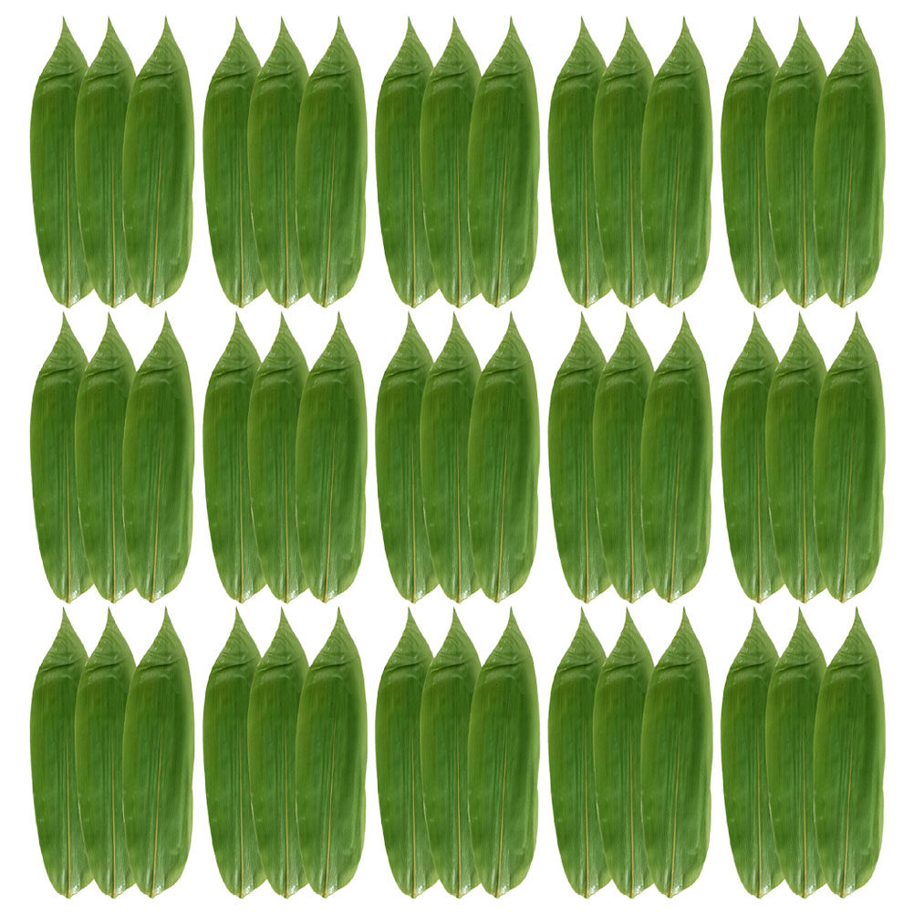 Sushi Mat Bamboo - 200 шт. искусственных бамбуковых листьев для