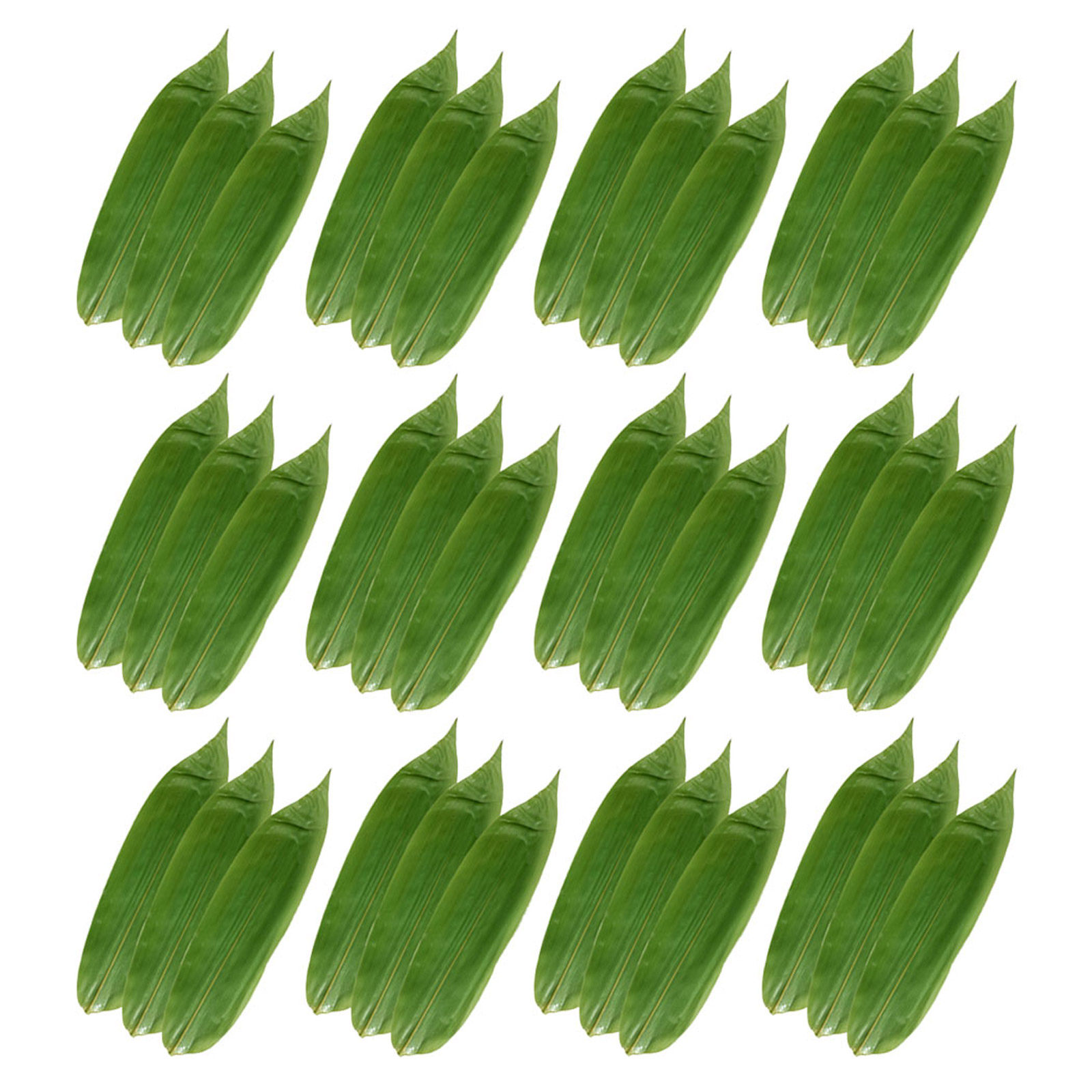 Sushi Mat Bamboo - 100 шт. Эко-дружественные бамбуковые листья для