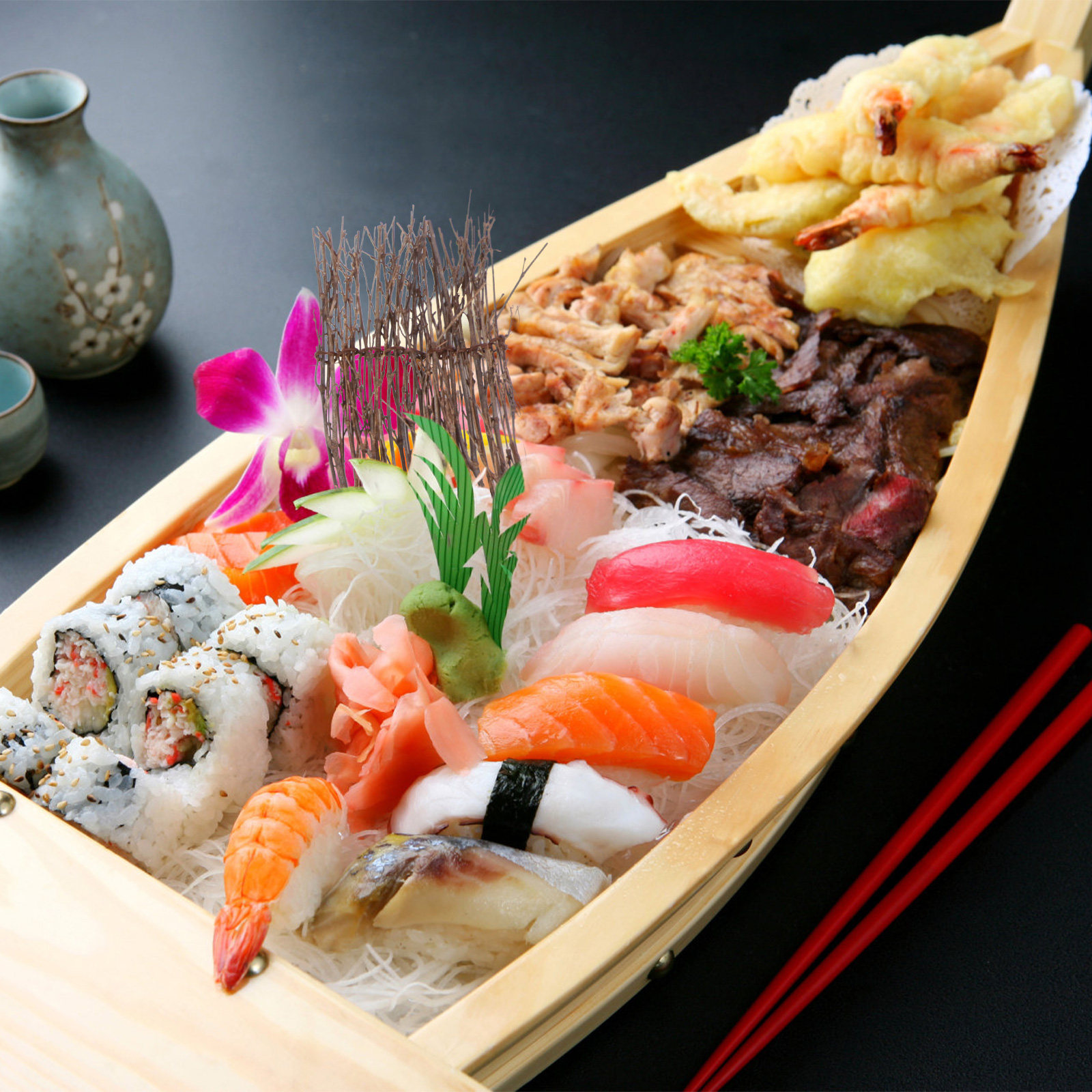 6 шт. миниатюрных бамбуковых з – обзор и цена Sushi Mat Bamboo