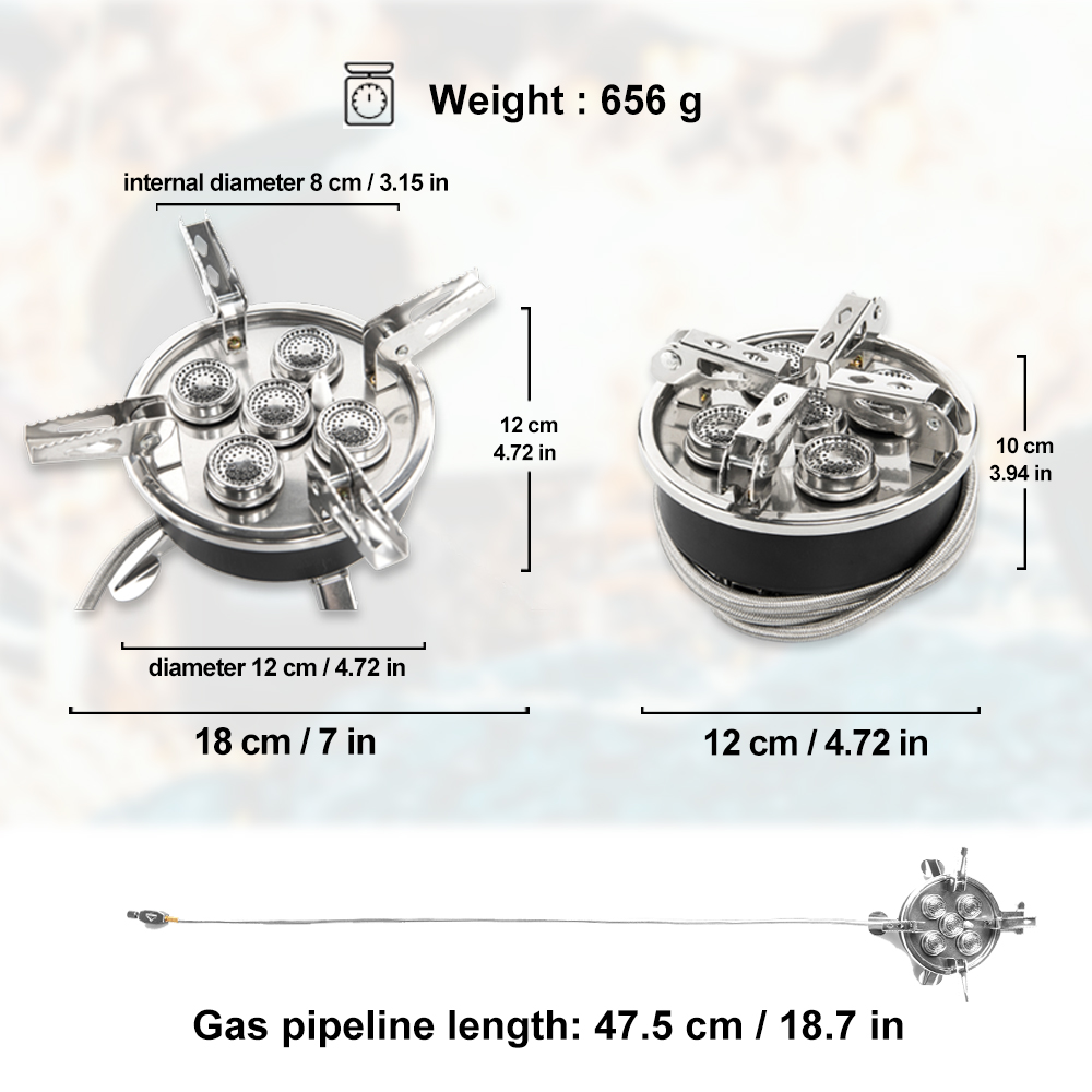 Widesea Кемпинг 5в1 Газовая пл – обзор и цена Home Cooking Gas Stove