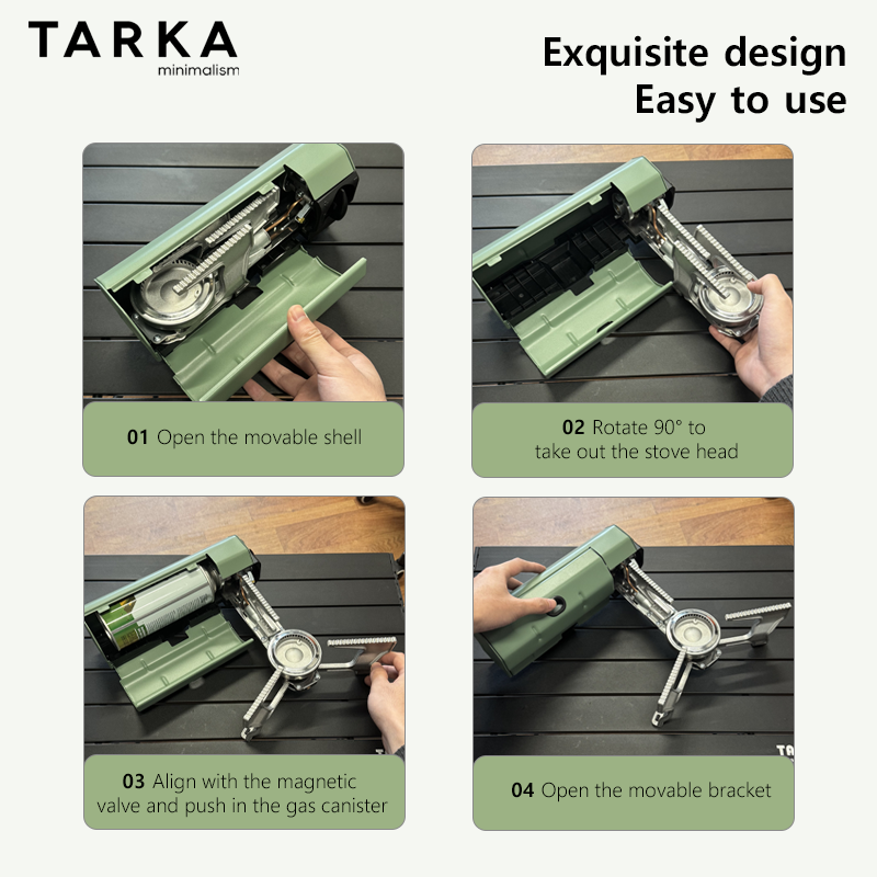 TARKA кассетная плита, складна – обзор и цена Home Cooking Gas Stove